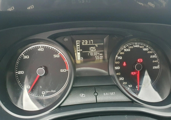 Seat Ibiza cena 28400 przebieg: 173000, rok produkcji 2014 z Pleszew małe 781